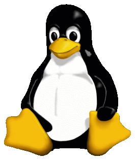 Das Tux-Maskottchen: Rechtsklick → Bild speichern unter...
